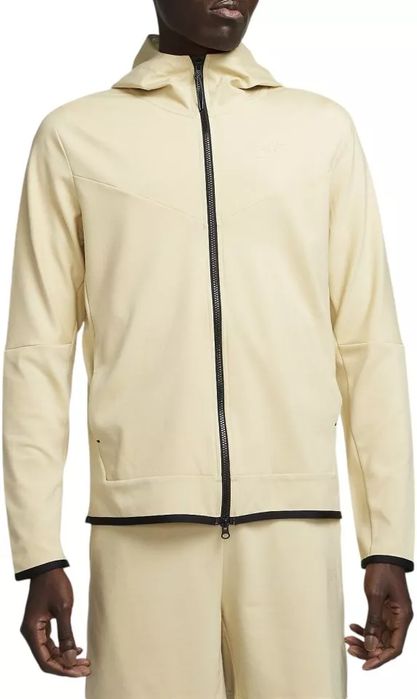 Оригінальний зіп кофта Nike Tech Fleece Full-Zip Hoodie (жовта) | S