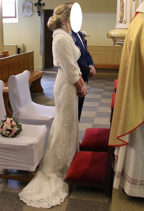 Suknia ślubna syrenka roz. 36