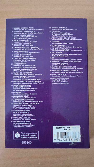 Livro "Eusébio Macário" de Camilo Castelo Branco