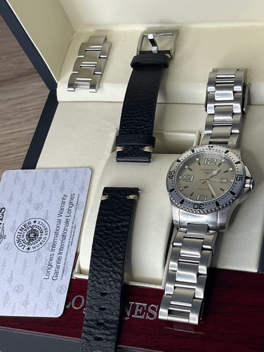 Zegarek longines hydroconquest silver !!!
