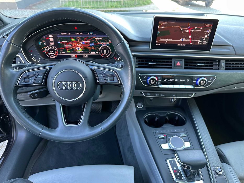 Audi A4 B9 • S line • Quattro • 2.0 TFSI • 2018 рік • Virtual Cockpit