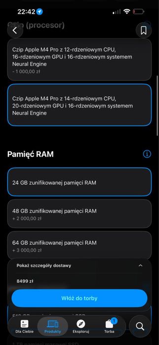 Apple Mac mini M4 Pro 24 GB RAM stan idealny 5/5