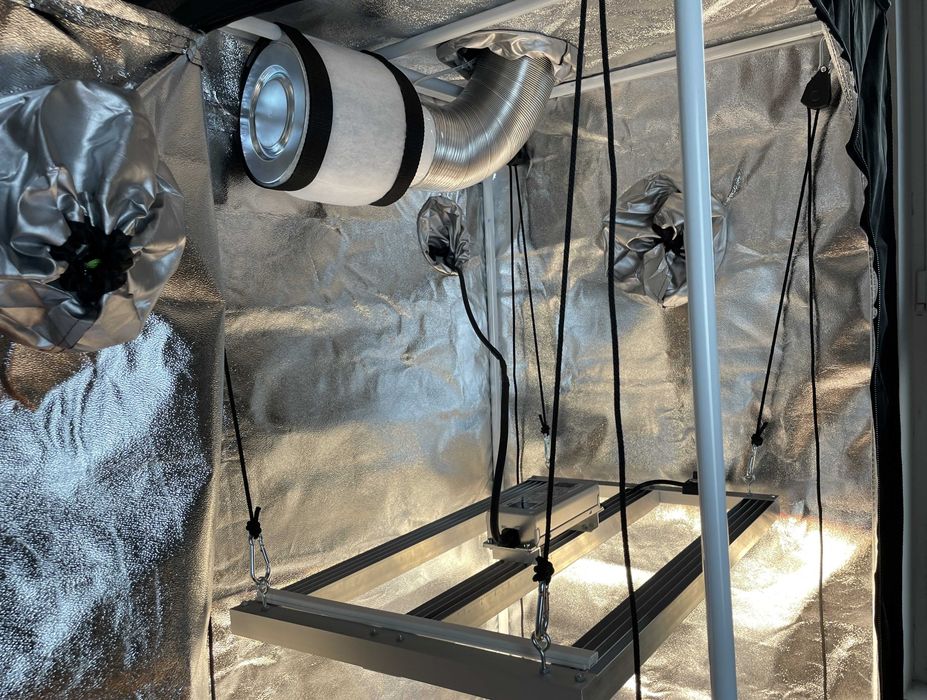 Вугільний фільр для гроубокса, гідропоніка, знищує запах, всі розміри