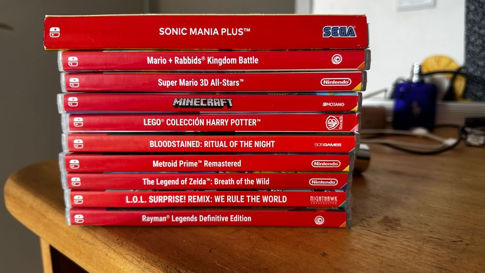 Vários jogos Nintendo Switch