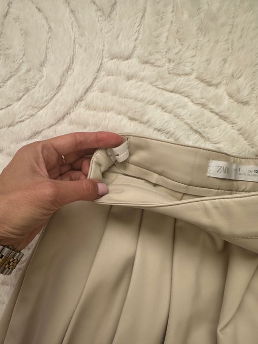 Кожаная юбка Zara рост 122 см