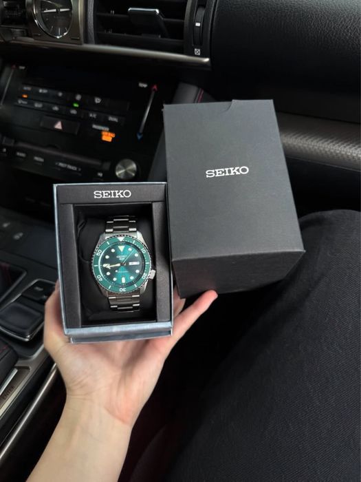 Годиник Seiko 5 Sports Green Hulk