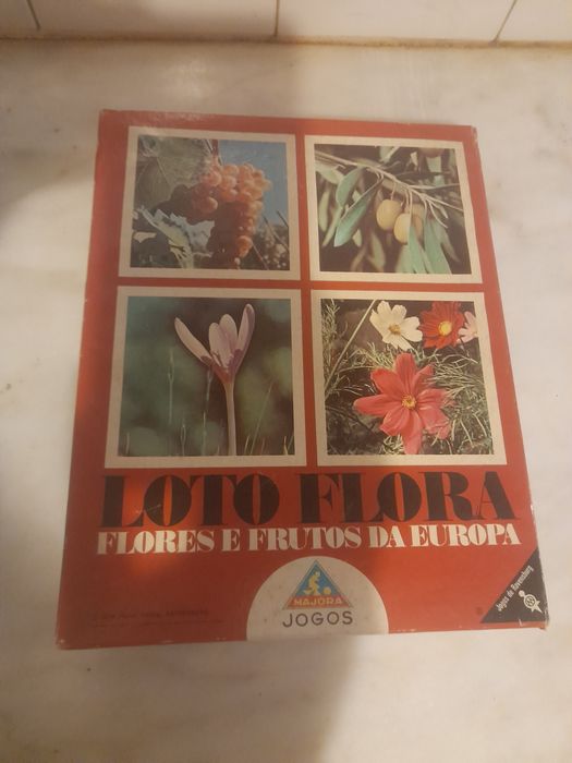 Jogo Vintage Loto Flora