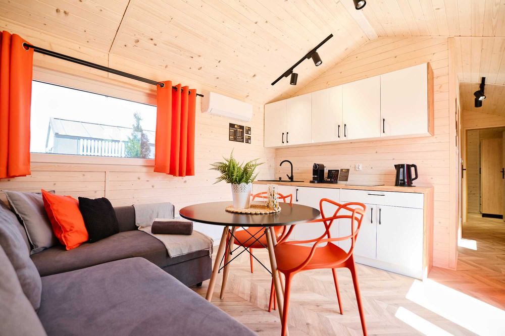 Luksusowy, Domek Całoroczny typu stodoła - Stan pod klucz, biznes