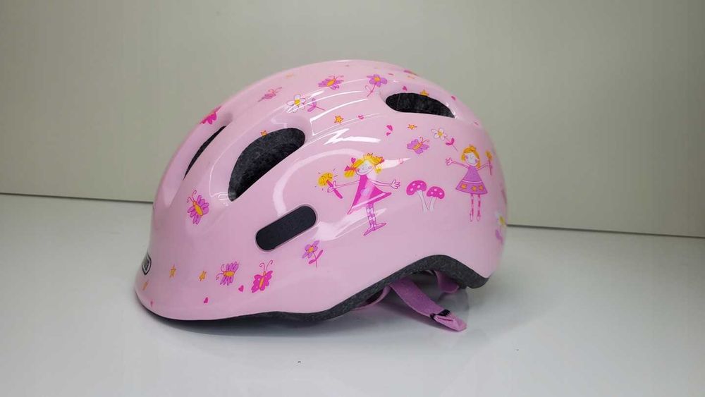 Kask dziecięcy ABUS Smiley 2.0 rose princess rozm M 50-55cm