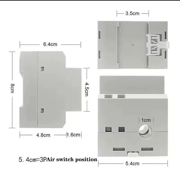 Лічильник електроенергії ватметр, вольтметр, амперметр TOMZN D52-2066
