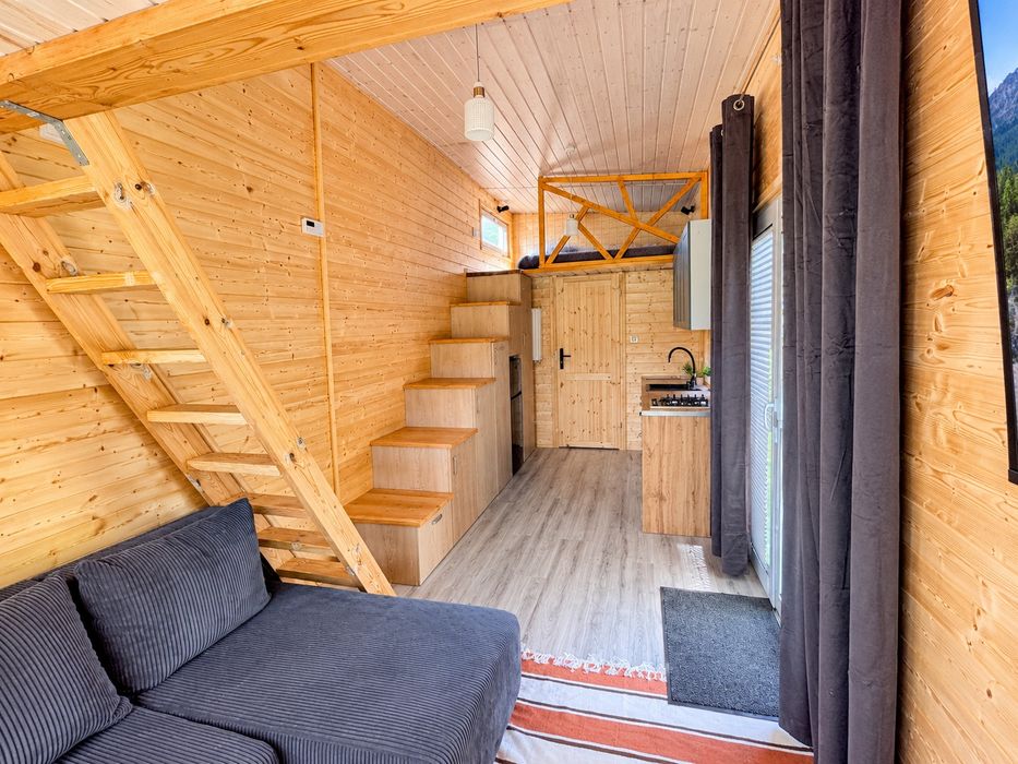 SYLWESTER 26/27, Domek z strefą SPA na wyłaczność,Sauna,Balia  i beczka na Jurze  przytulny domek Tiny. Jurajska Strefa Relaksu,Reset,weekend we dwoje