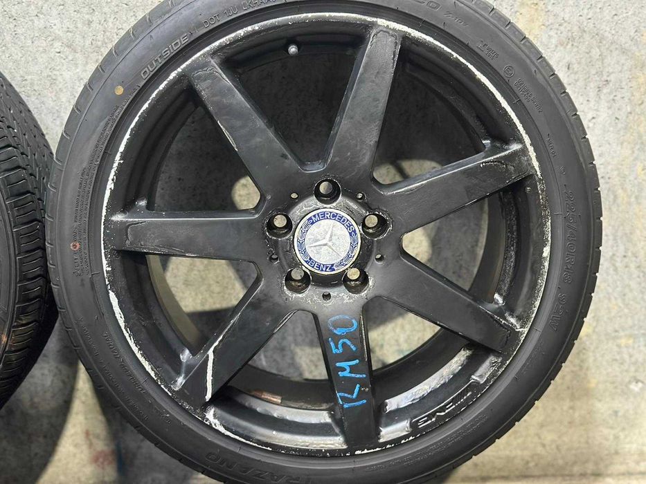 Jantes 18 com pneus Mercedes Benz (5x112) ET 50/54