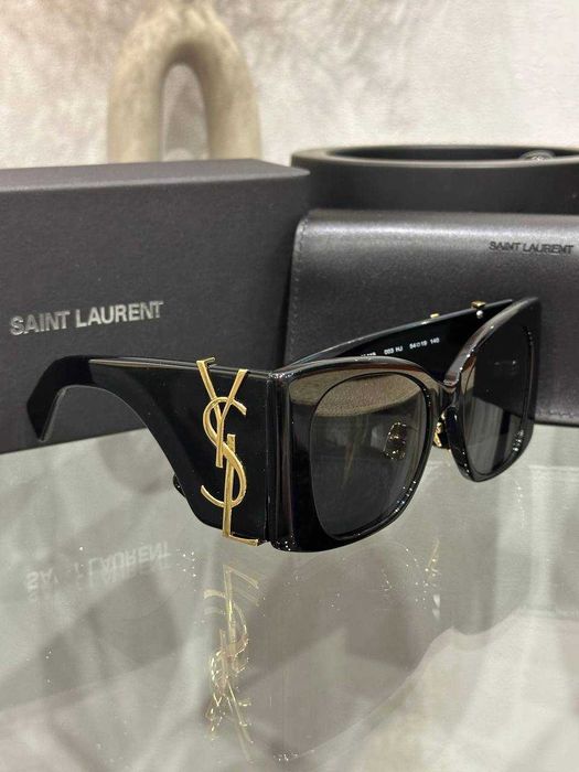 Сонцезахисні окуляри модель YSL SL M119 жіночі чорні оверсайз