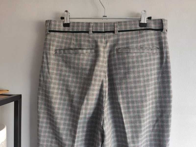 eleganckie spodnie w kratkę TOPMAN