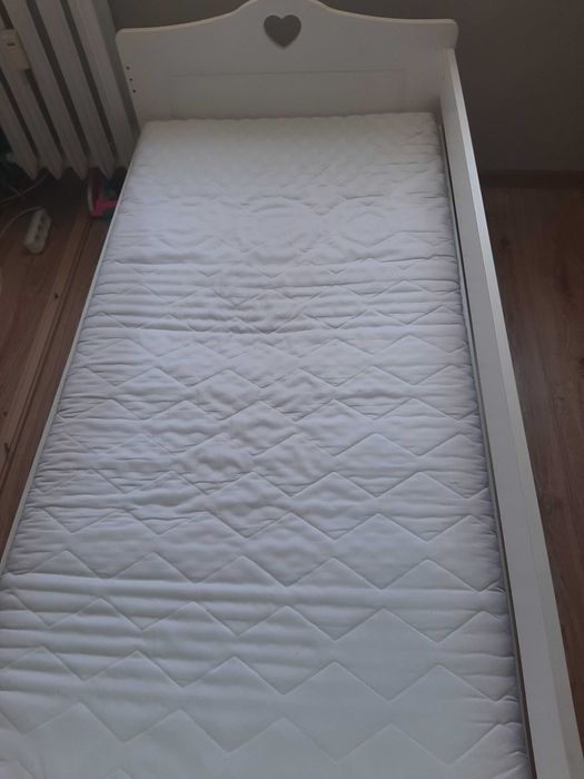 Lozko dzieciece 160x80 z szuflada i materacem