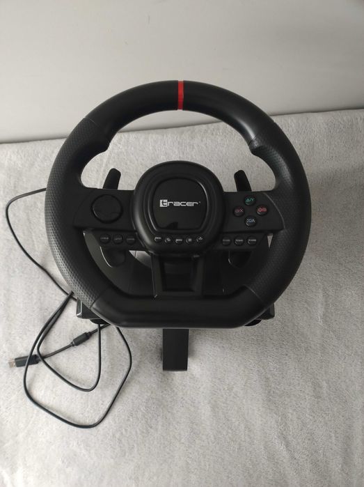 Kierownica TRACER SimRacer MANUAL Gearbox 6 in 1 [Pc/Ps4/Xbox/Switch] + Pudełko