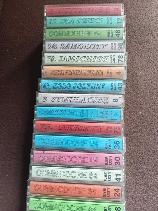 Comodore 64 gry zasilacz