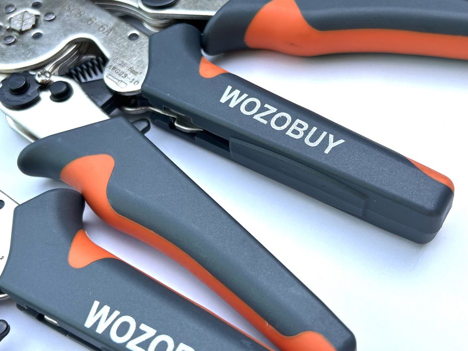 Кримпер Клещи для обжима трубчатых наконечников 6/4 кулачка WOZOBUY