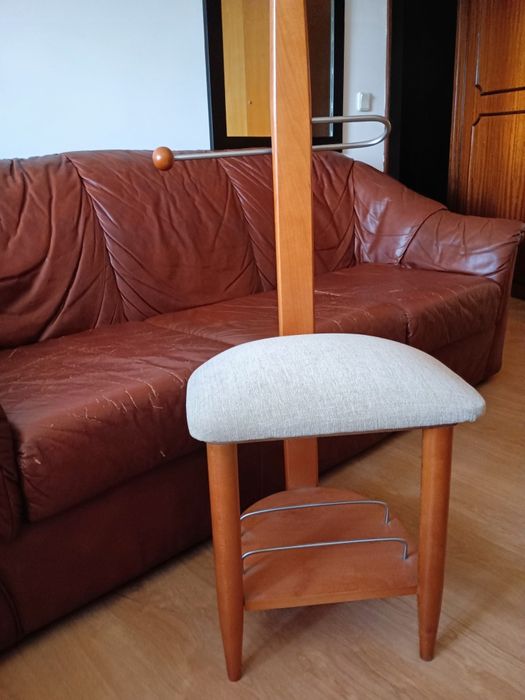 Banco cabide madeira