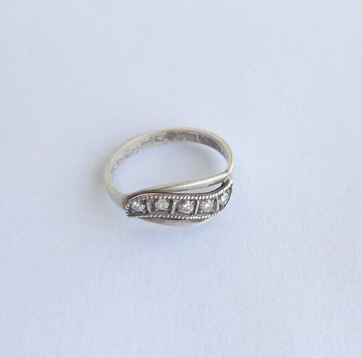 Антикварне кільце Срібло 875 проба. Голова. СРСР