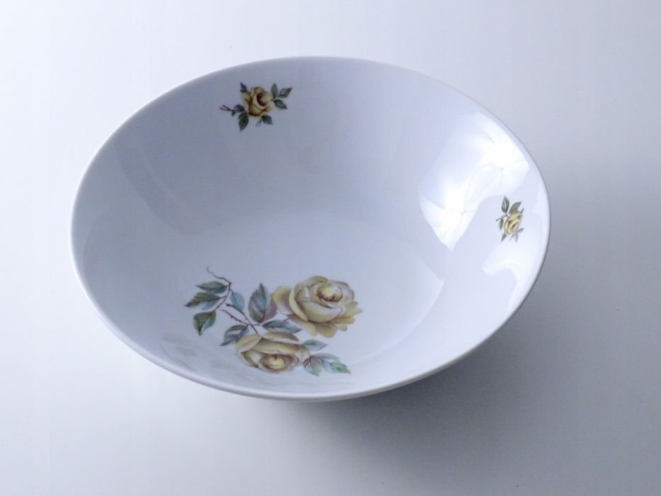 piękna salaterka misa patera porcelanowa róża
