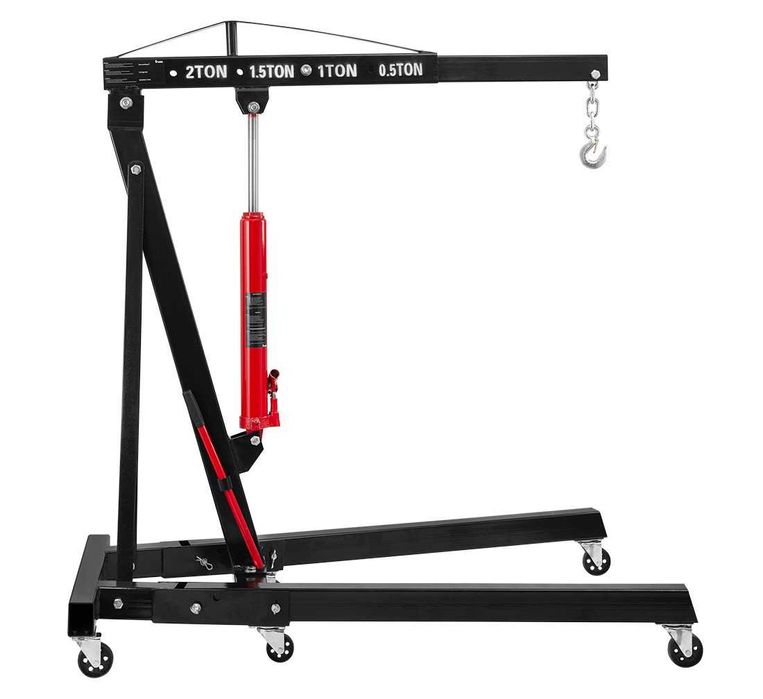 (Com Iva) Grua Hidráulica Motor 2 Toneladas Profissional