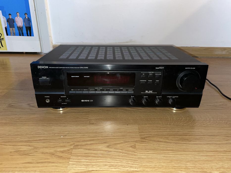 Denon DRA-275RD – amplituner stereo | PHONO | RDS | vintage hi-fi