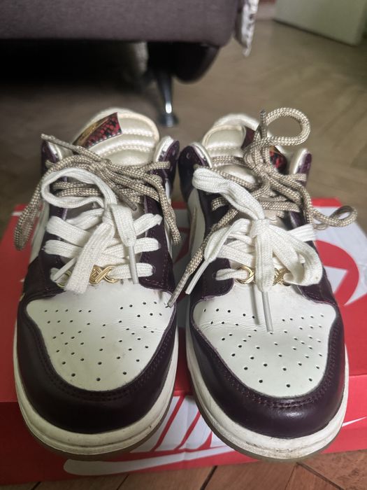 Nike Dunk Low Lx white brown