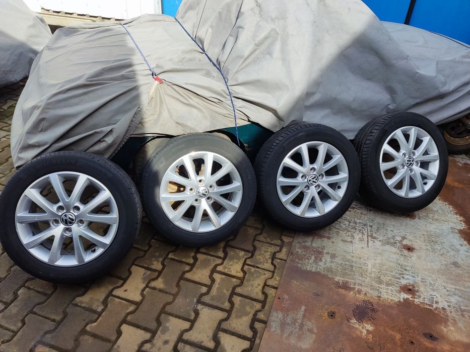 5x112 r16 et50. Oryginalne koła letnie VW TOURAN aluminiowe
