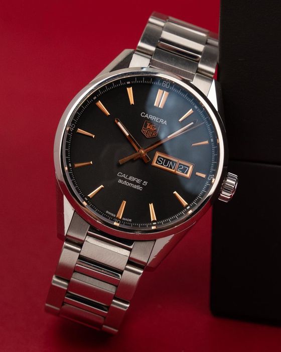 Zegarek męski TAG Heuer Carrera Day Date WAR201C.BA0723