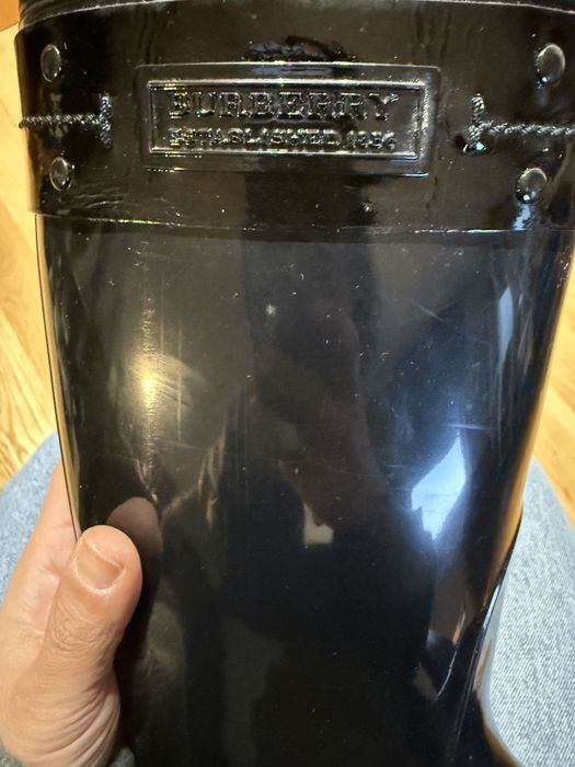 Botas chuva Burberry originais tamanho 36