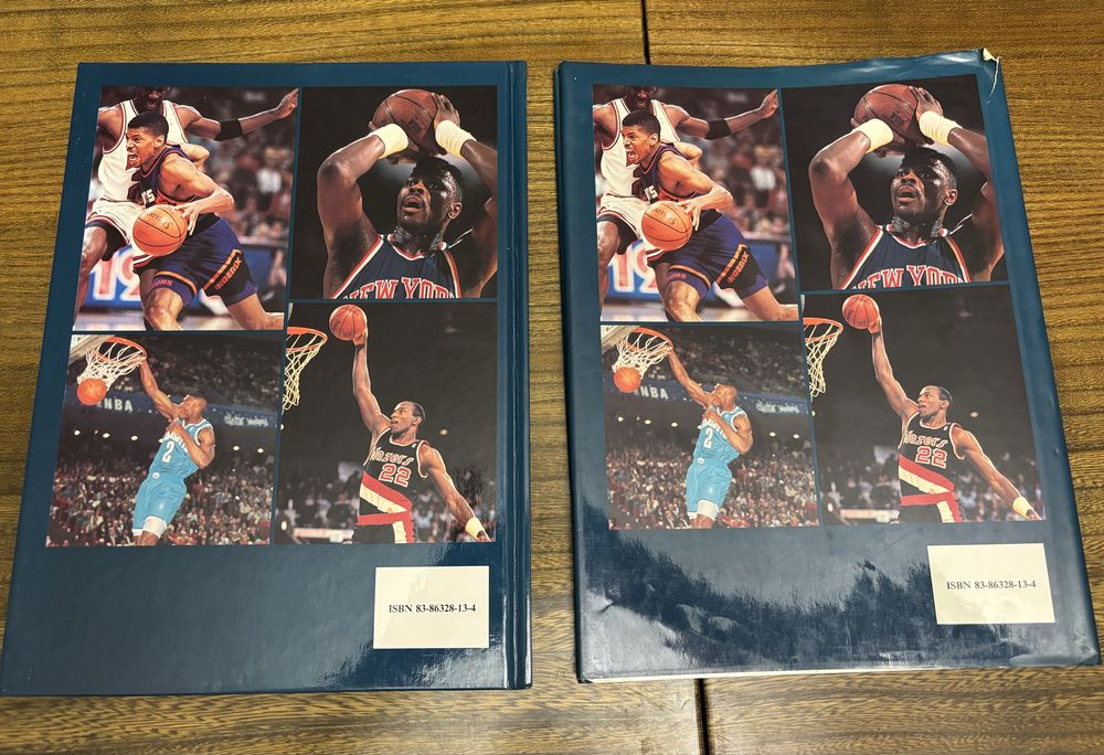 Ksiazka Jack Clary - Gwiazdy NBA + bonus plakat Jordan vs Magic