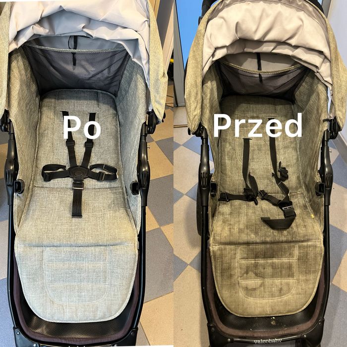 Pranie wózków dziecięcych, fotelików dziecięcych, przyczepek