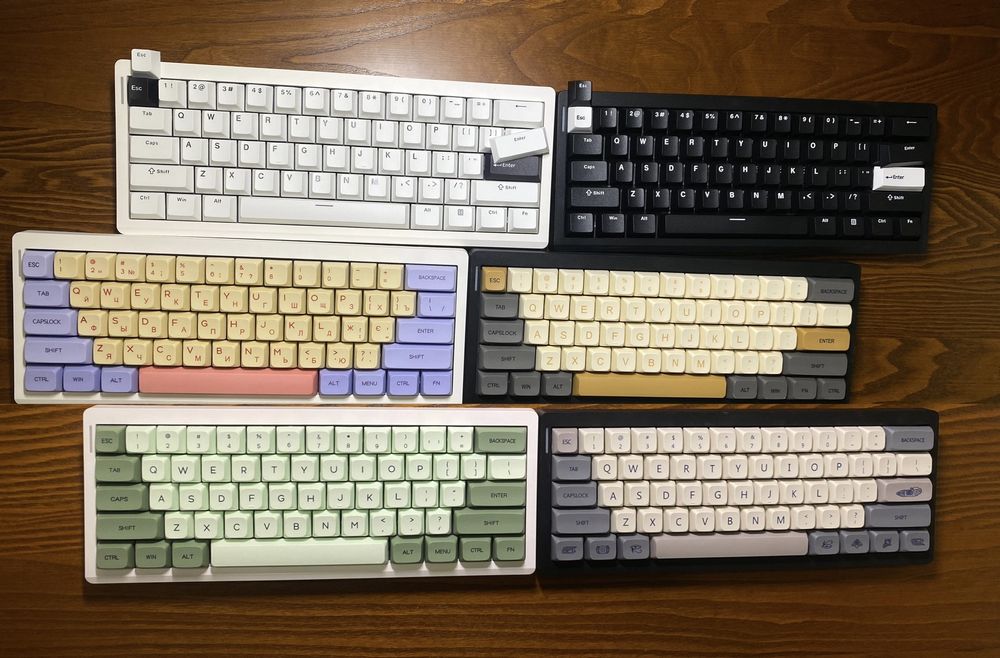 Кастомна GMK61. Бездротова ігрова механічна RGB хотсвапна клавіатура