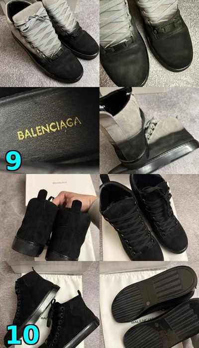 КРАЩА ЯКІСТЬ‼️Кросівки Balenciaga Arena High, Low, арена, арени/ 36–47