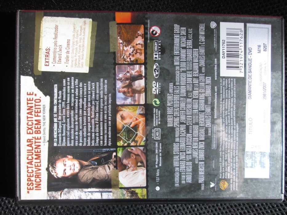 Diamante de Sangue, Leonardo DiCaprio, Djimon Hounsou