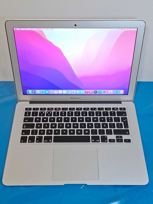 Portátil MacBook Air Ecrã Retina de 13.3'' , Ano de 2017 | Intel Core i5 a 1,8GHz | Disco SSD PCie alta capacidade | MacOS Monterey | Impecável