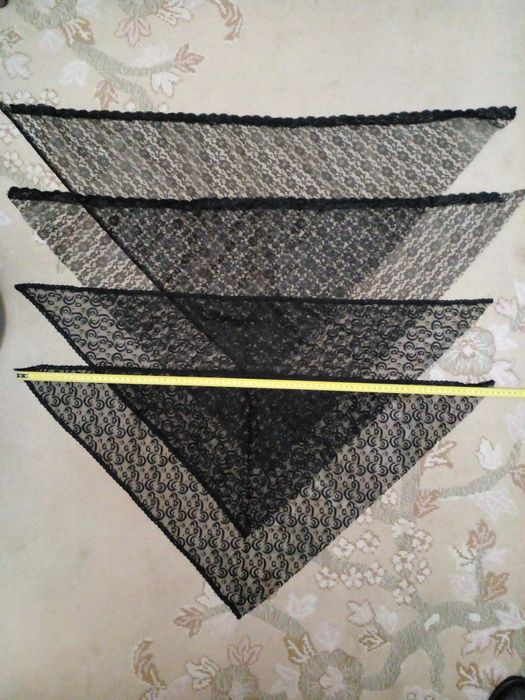 ритуальный набор ( 4 косынки+наволочка )