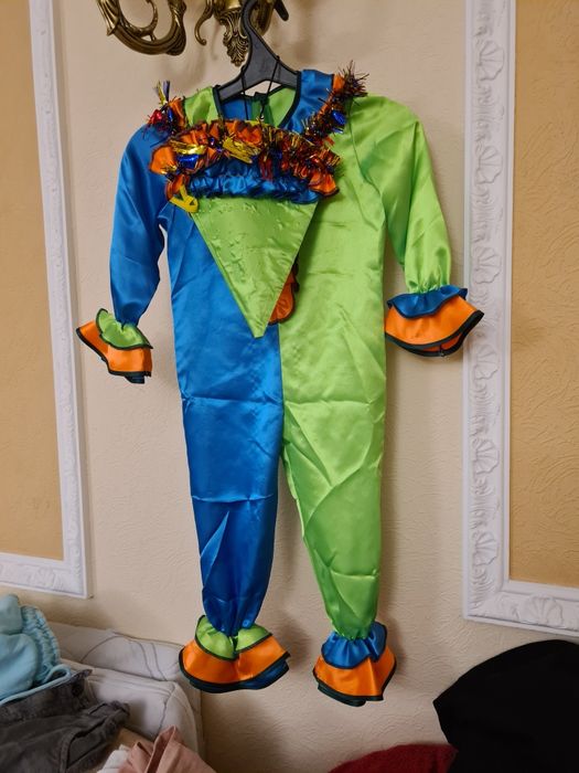 Костюм петрушки, арлекино