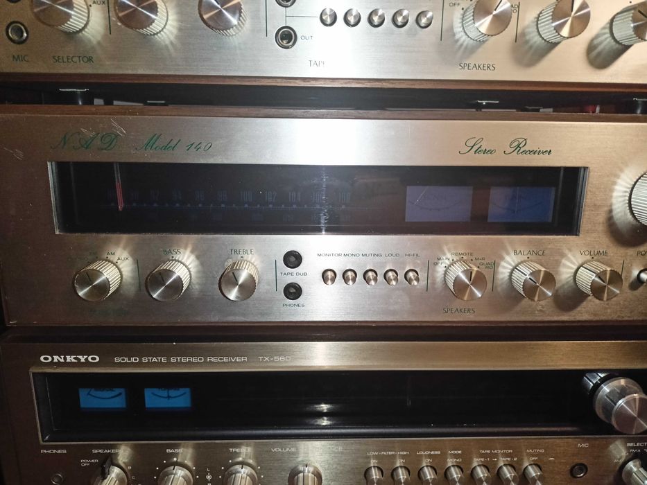 Nad 140 wzmacniacz amplituner