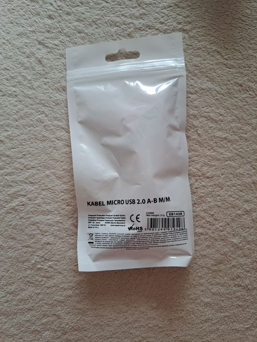 Kabel USB nowy esperanza