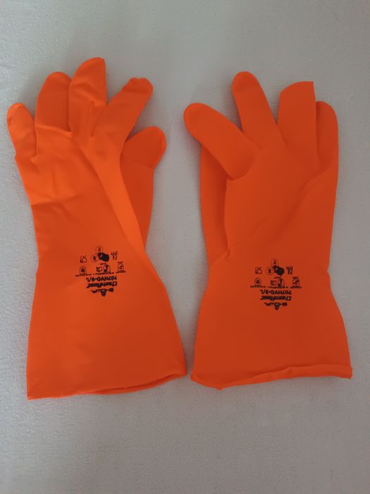 Перчатки резиновые нитриловые