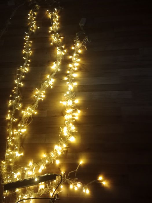 Lampki ledowe kurtyna 2m szerokie 1,95 wysokie