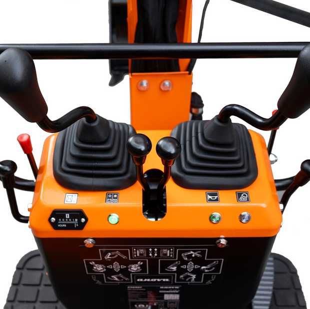 MINI-ESCAVADORA anova 637KG | 306CC | Rastos de Largartas
