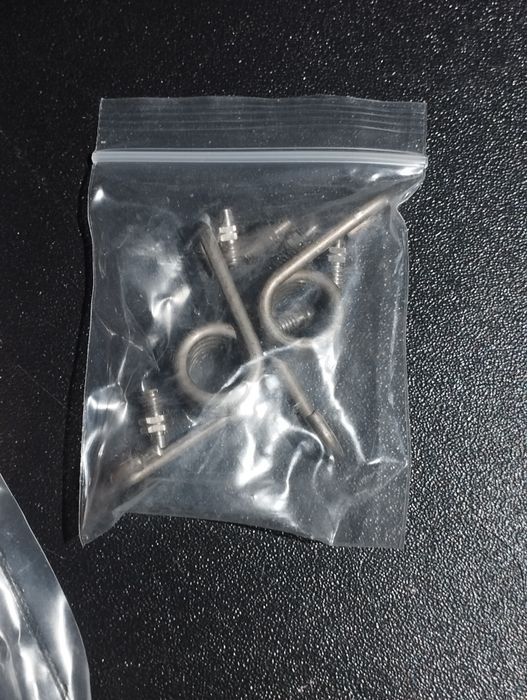 Pedais traseiros para mota