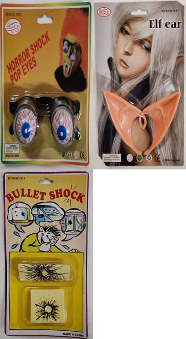 PARTIDAS Carnaval/Hallowen LOTE DE PEÇAS DIVERSAS