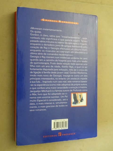 Um Pai Muito Especial de Jacquelyn Mitchard - 1ª Edição