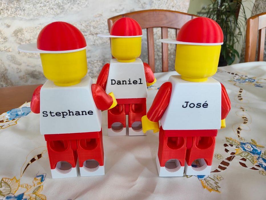 Legos feitos em 3d