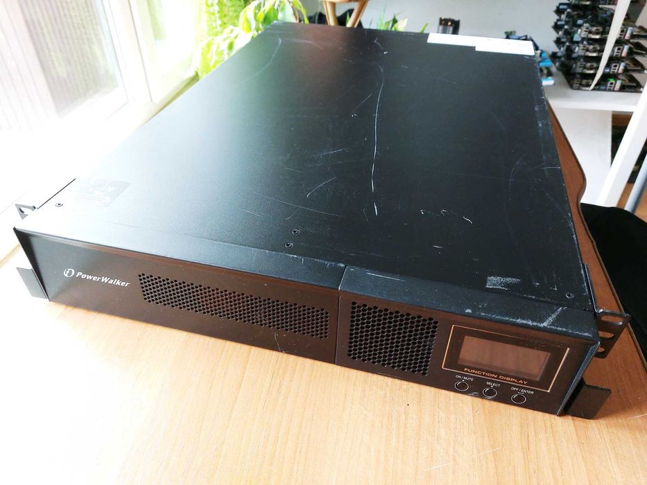 Zasilacz UPS PowerWalker VFI 3000 RMG PF1 (bez akumulatorów)