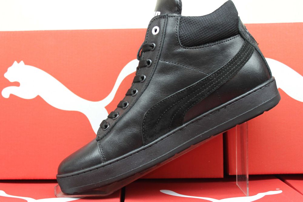 PUMA - зимние кроссовки- кеды- ботинки- кросівки на меху.(2-2кожа.мех)